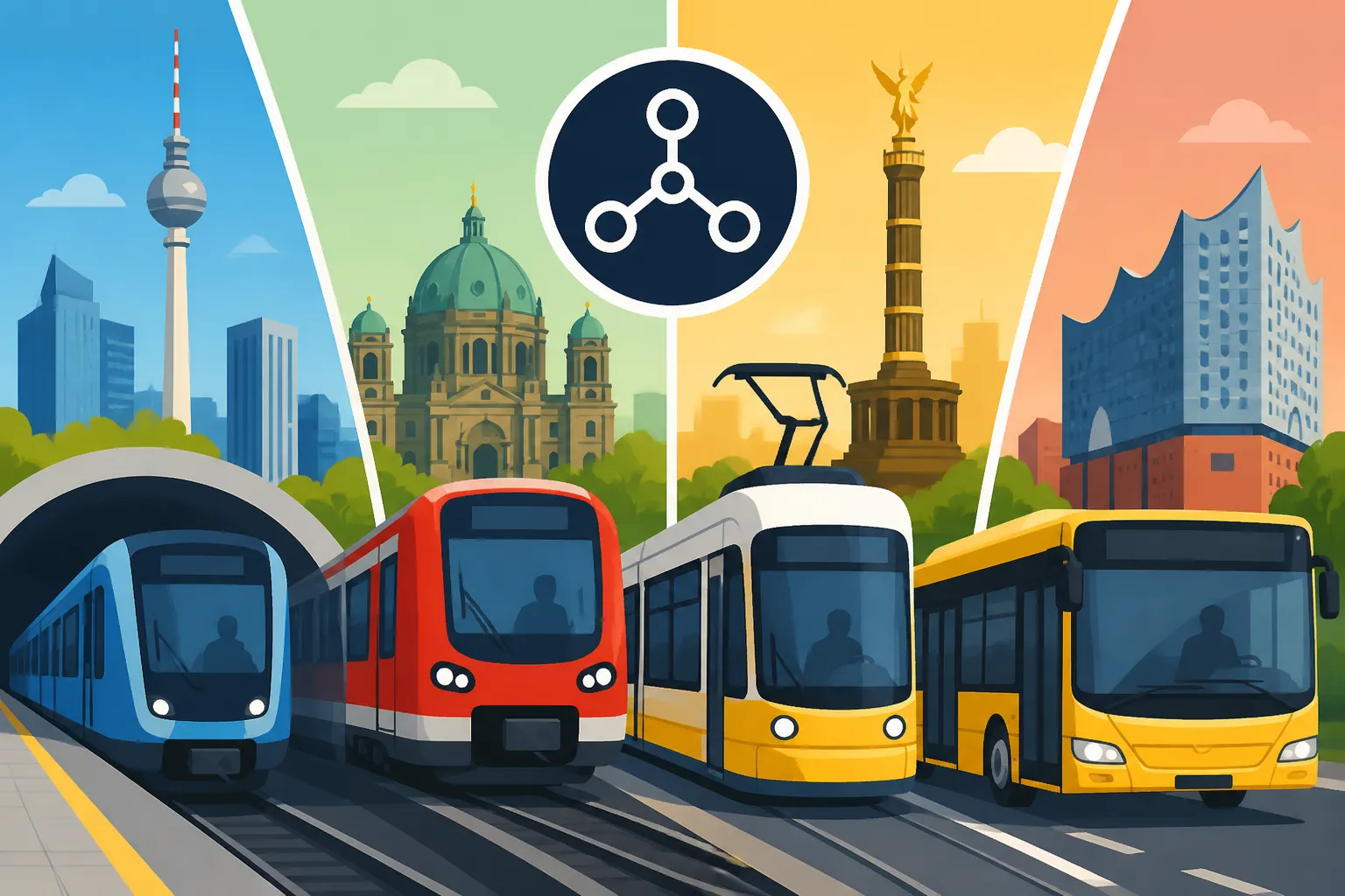 Getting Around German Cities: U-Bahn, S-Bahn, Trams, and Buses ...